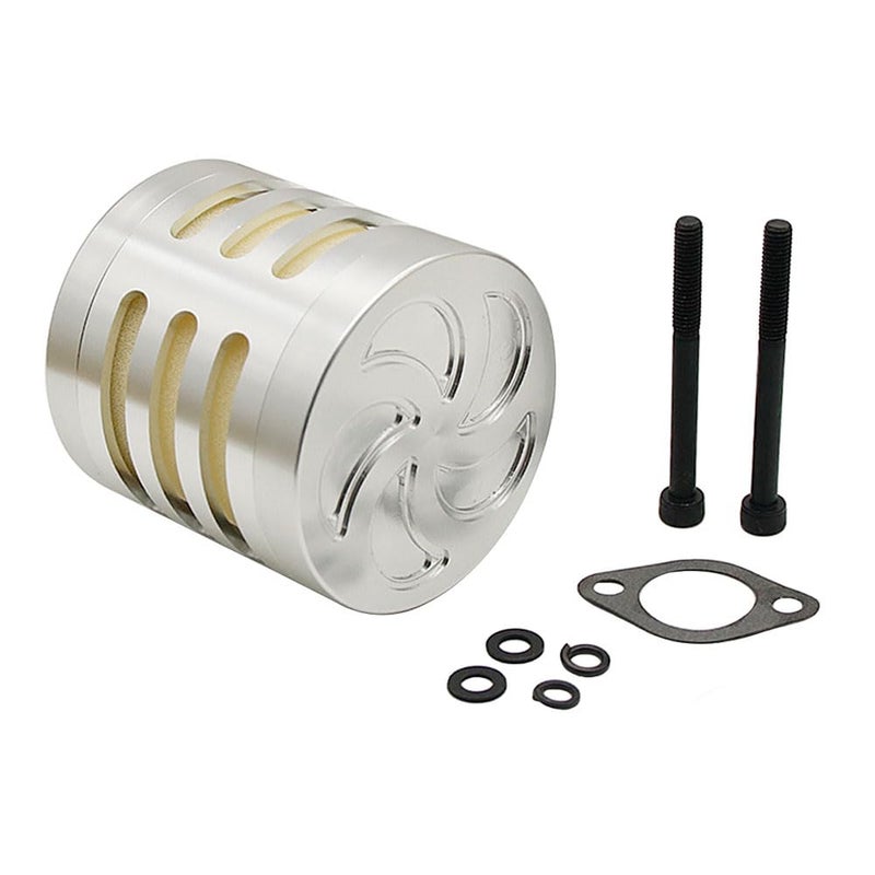 FLMLF Aluminum Air Filter Set for 1/5 RC Hpi Baja Rovan King Motor 5B 5T 5SC FG GoPed (Silver-Aluminum) TOP Speed RC World - Image 4